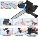 Kit Adaptador de Motosserra para Furadeira e Parafusadeira Elétrica Drill Chainsaw 6 Pol - Flydescontos
